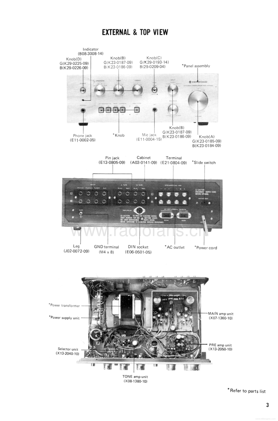 Kenwood-KA1400B-int-sm 维修电路原理图.pdf_第3页