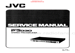 JVC-P3030-pre-sm 维修电路原理图.pdf