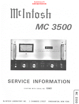 McIntosh-MC3500-pwr-si 维修电路原理图.pdf