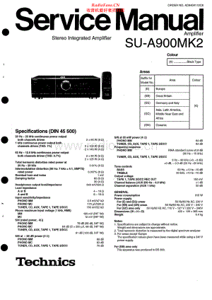Technics-SUA900MK2-int-sm(1) 维修电路原理图.pdf