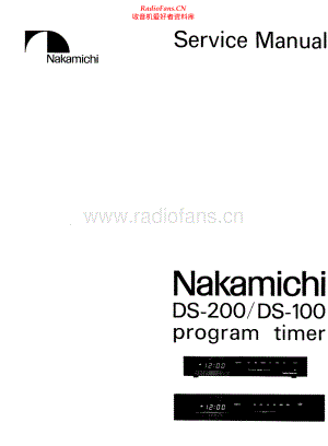 Nakamichi-DS200-tim-sm 维修电路原理图.pdf