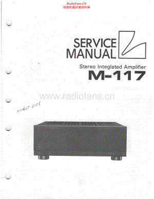 Luxman-M117-int-sm 维修电路原理图.pdf