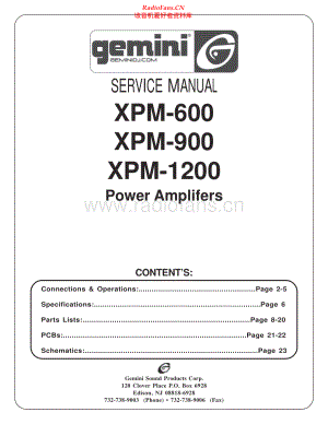 Gemini-XPM600-pwr-sm维修电路原理图.pdf