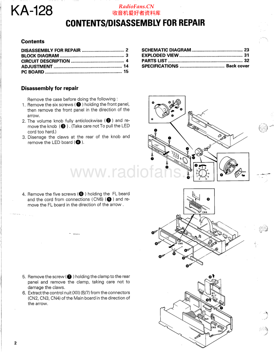 Kenwood-KA128-int-sm 维修电路原理图.pdf_第2页