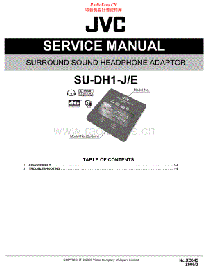 JVC-SUDH1JE-ha-sm 维修电路原理图.pdf