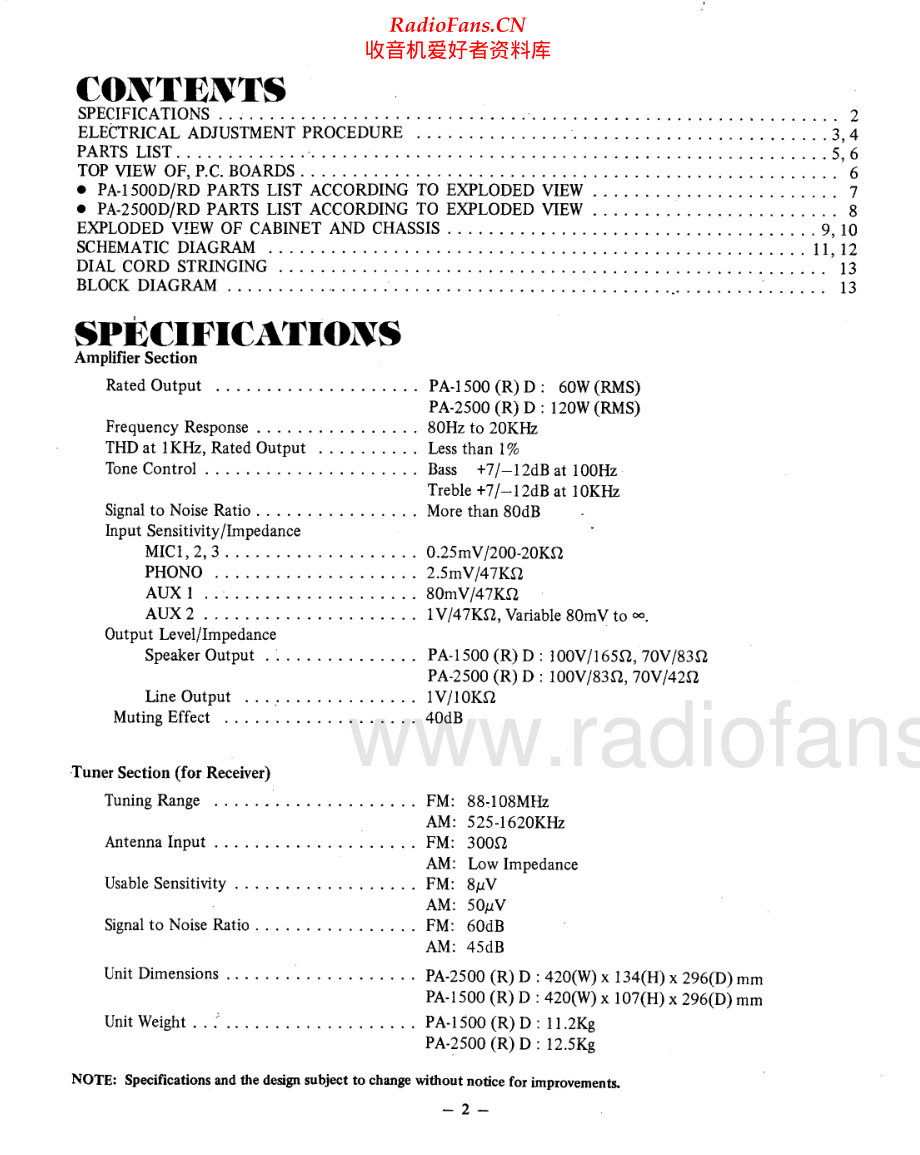Inkel-PA1500D-pwr-sm 维修电路原理图.pdf_第2页