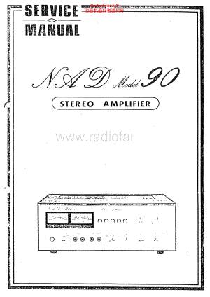 NAD-90-int-sch 维修电路原理图.pdf
