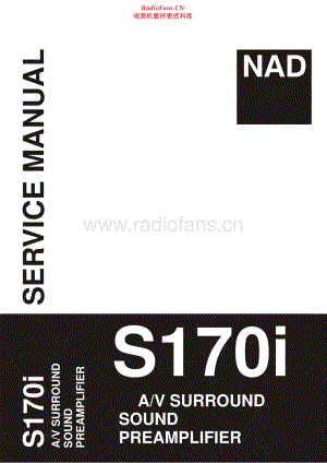 NAD-S170I-int-sm 维修电路原理图.pdf