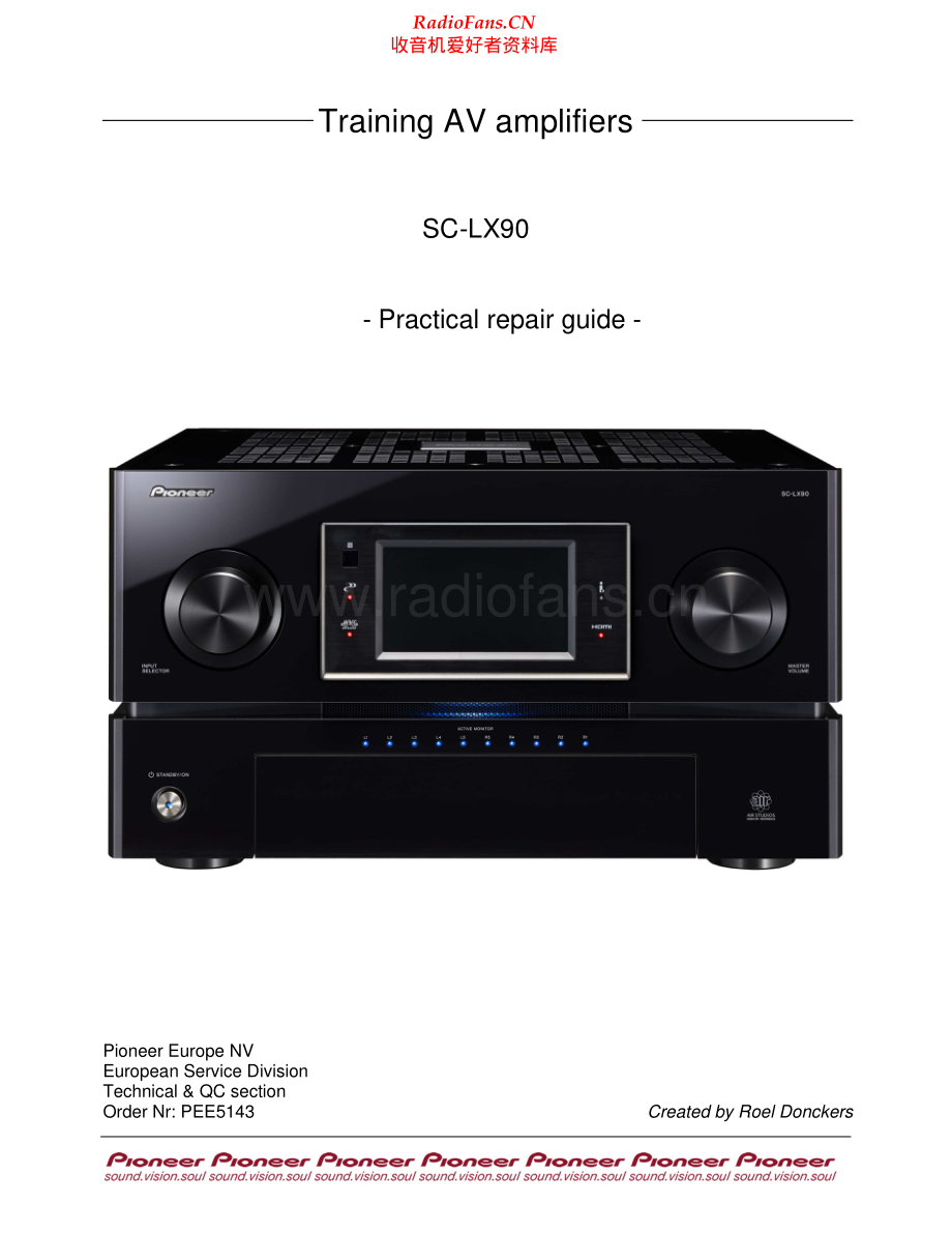 Pioneer-SCLX90-avr-sm1 维修电路原理图.pdf_第1页