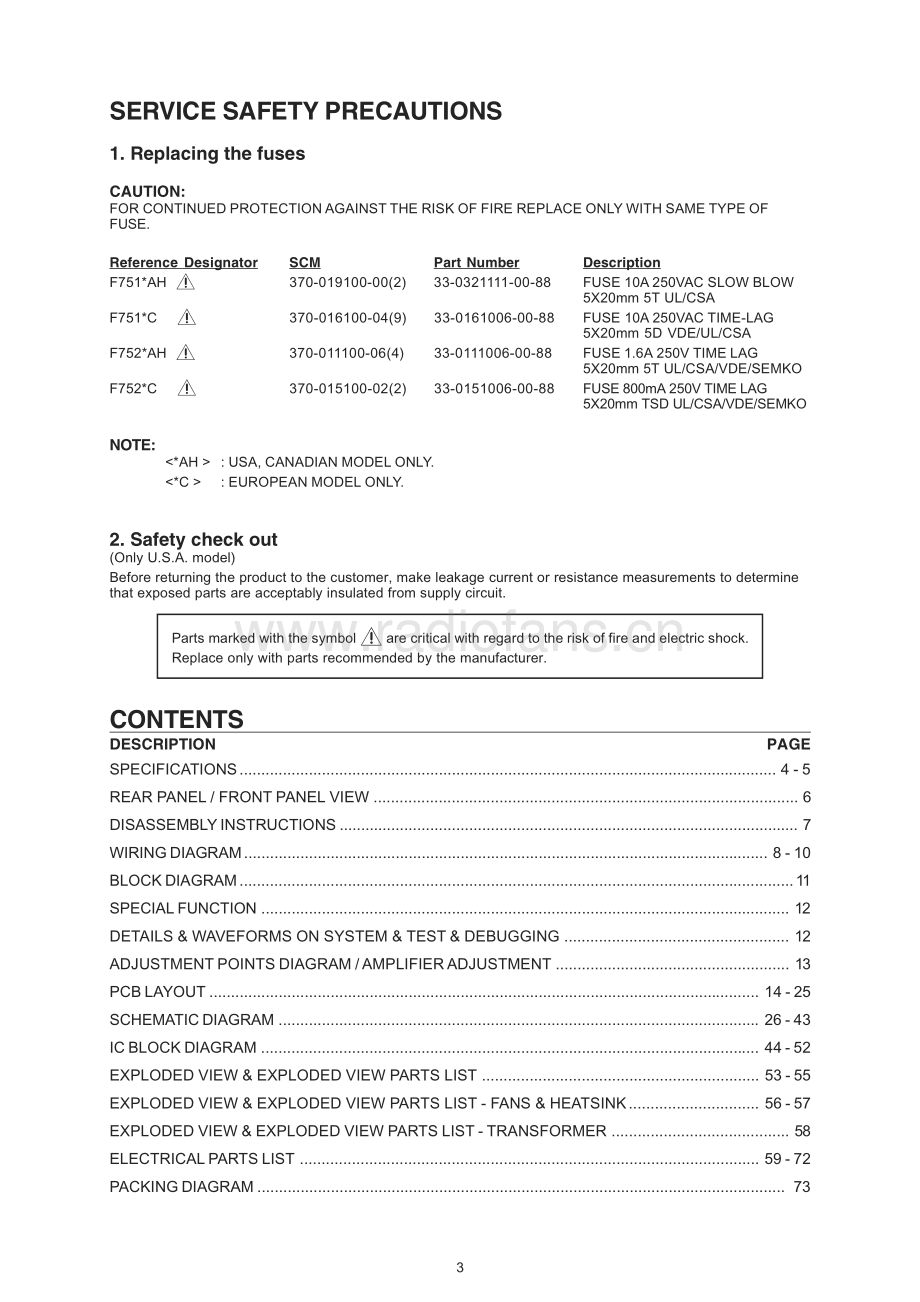 NAD-T773Phase2-avr-sm 维修电路原理图.pdf_第3页