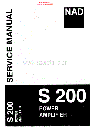NAD-S200-pwr-sm 维修电路原理图.pdf