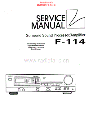 Luxman-F114-ssp-sm 维修电路原理图.pdf