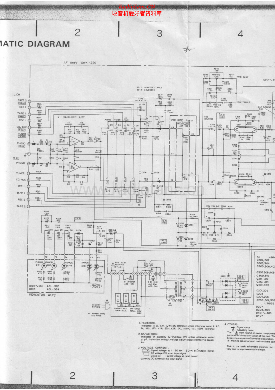 Pioneer-SA540-int-sch 维修电路原理图.pdf_第1页