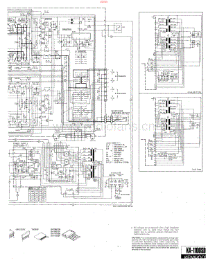 Kenwood-KA1100SD-int-sch 维修电路原理图.pdf