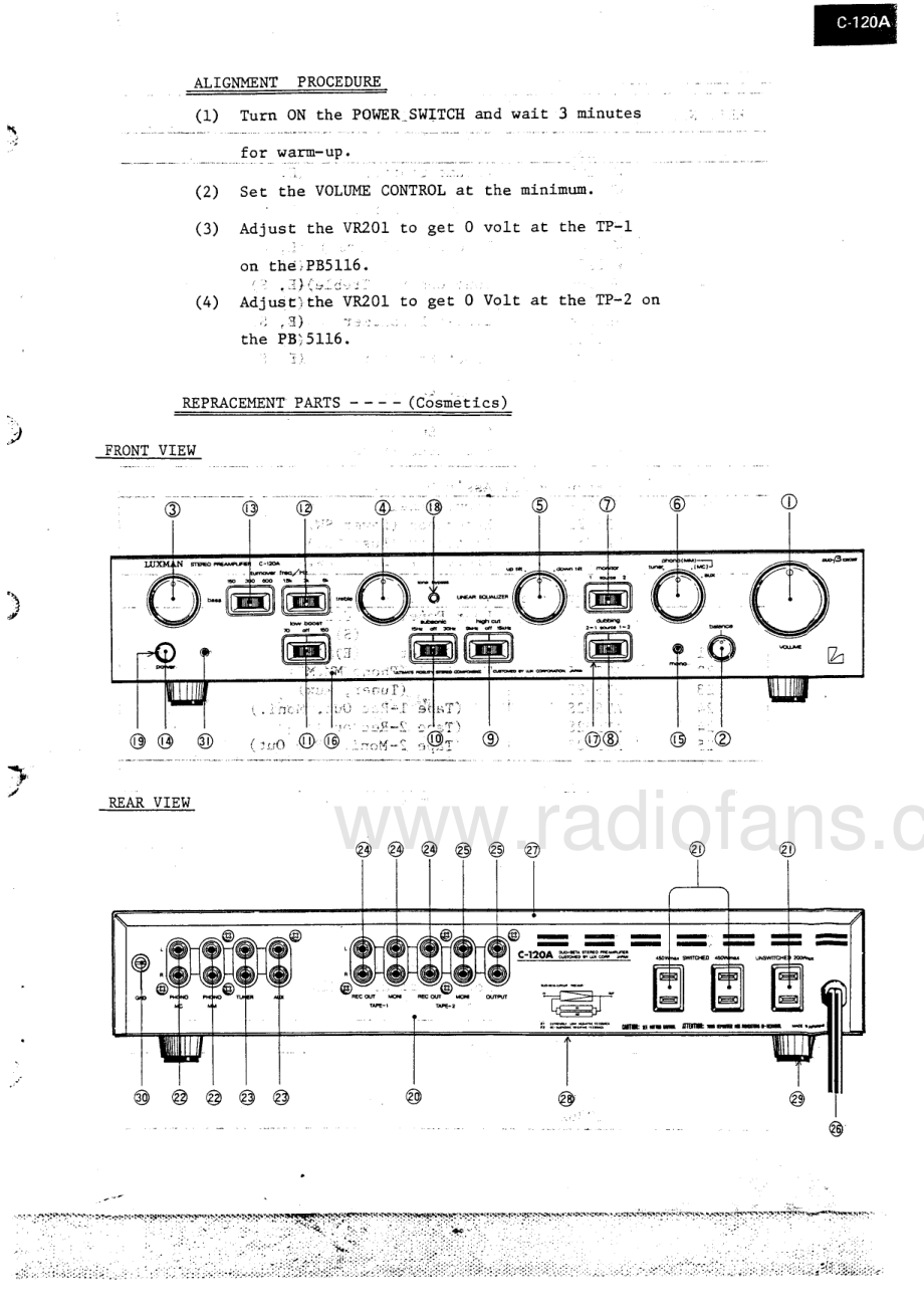 Luxman-C120A-pre-sm 维修电路原理图.pdf_第3页