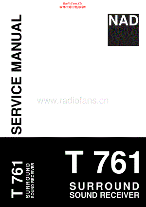 NAD-T761-avr-sm 维修电路原理图.pdf