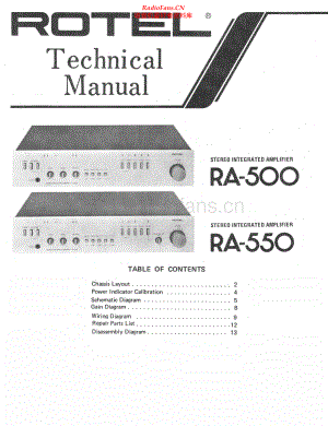 Rotel-RA550-int-sm 维修电路原理图.pdf