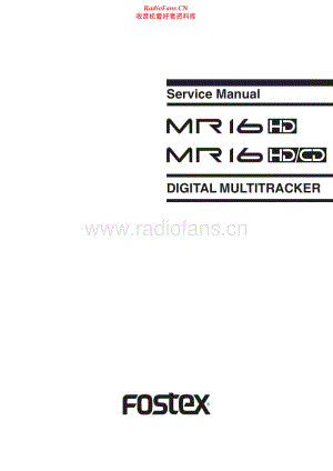 Fostex-MR16HD-dmt-sm维修电路原理图.pdf