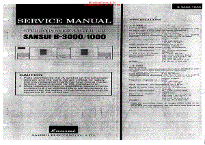Sansui-B3000-pwr-sm 维修电路原理图.pdf