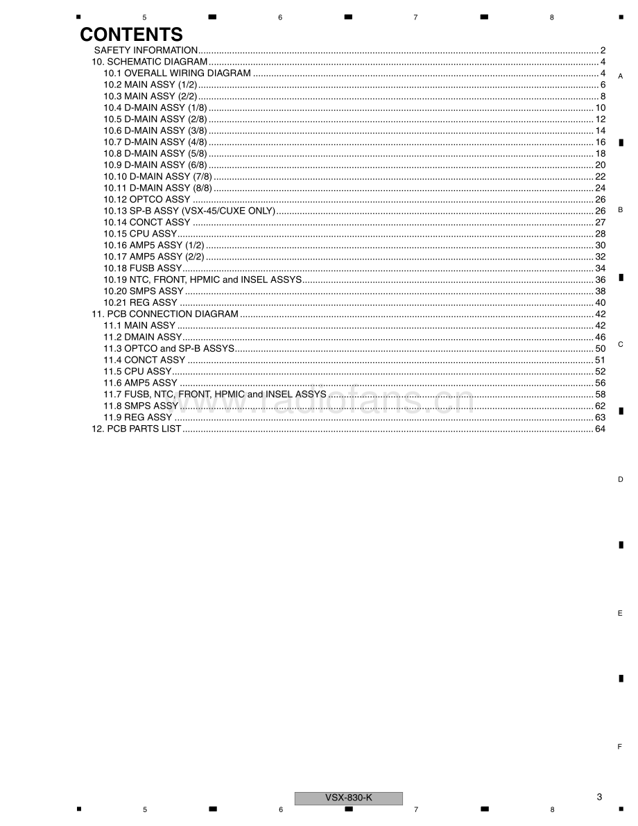 Pioneer-VSA830-avr-sm 维修电路原理图.pdf_第3页