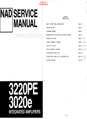 NAD-3220PE-int-sm 维修电路原理图.pdf