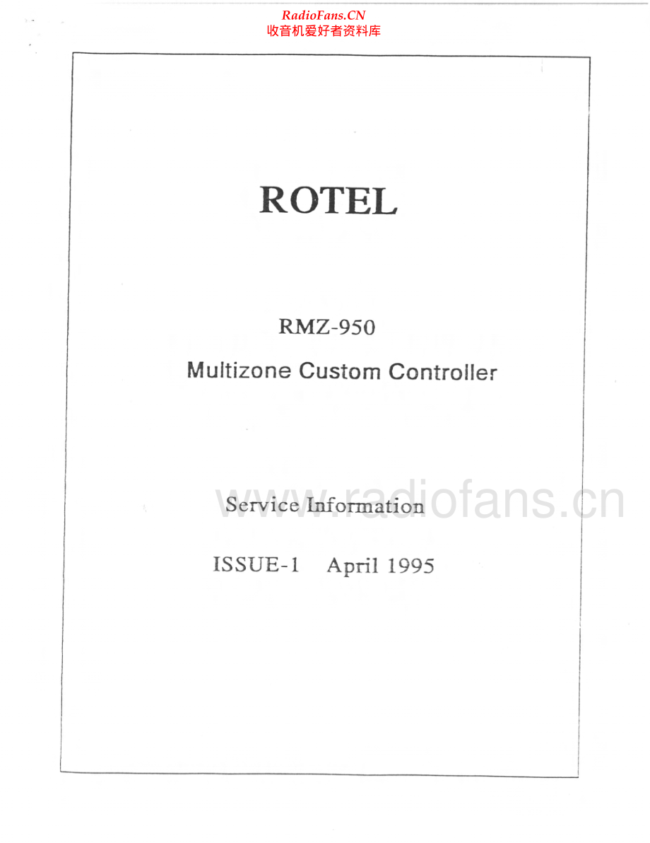 Rotel-RMZ950-mcc-sm 维修电路原理图.pdf_第1页