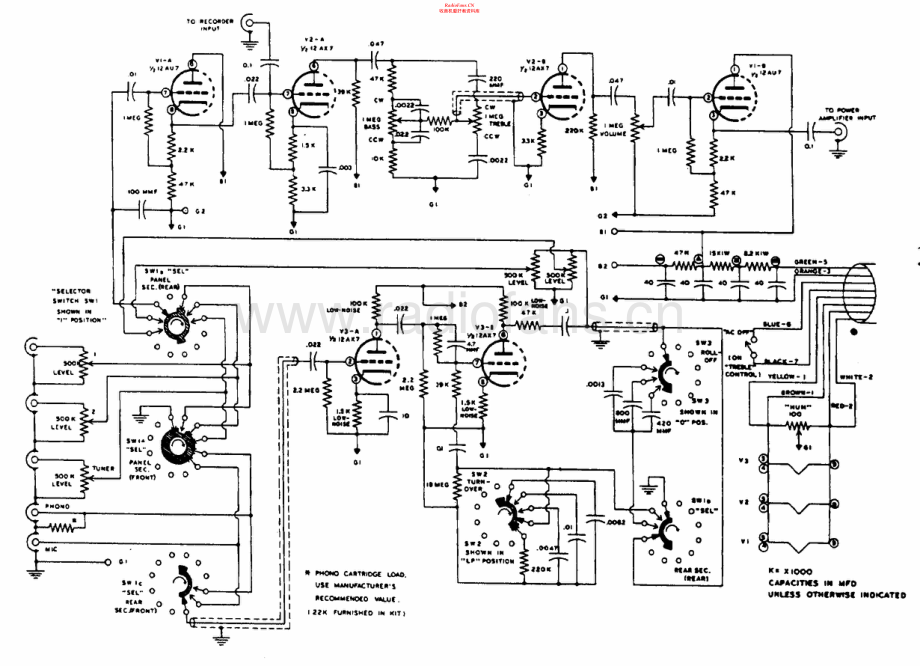 Heathkit-WAP2-int-sch 维修电路原理图.pdf_第1页