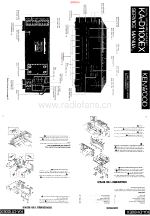 Kenwood-KAD1100EX-int-sm 维修电路原理图.pdf