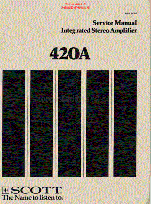 HHScott-420A-int-sm 维修电路原理图.pdf