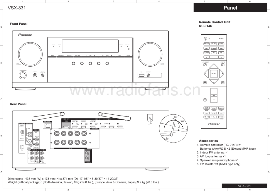 Pioneer-VSXLX101-avr-sm 维修电路原理图.pdf_第3页
