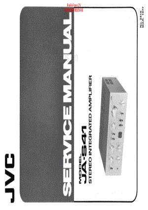 JVC-JAS41-int-sch 维修电路原理图.pdf
