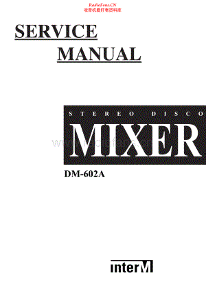 InterM-DM602A-mix-sm 维修电路原理图.pdf