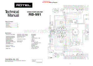 Rotel-RB991-pwr-sm 维修电路原理图.pdf