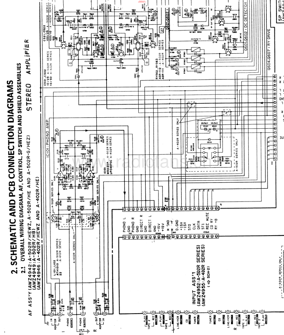 Pioneer-A502R-int-sch 维修电路原理图.pdf_第1页