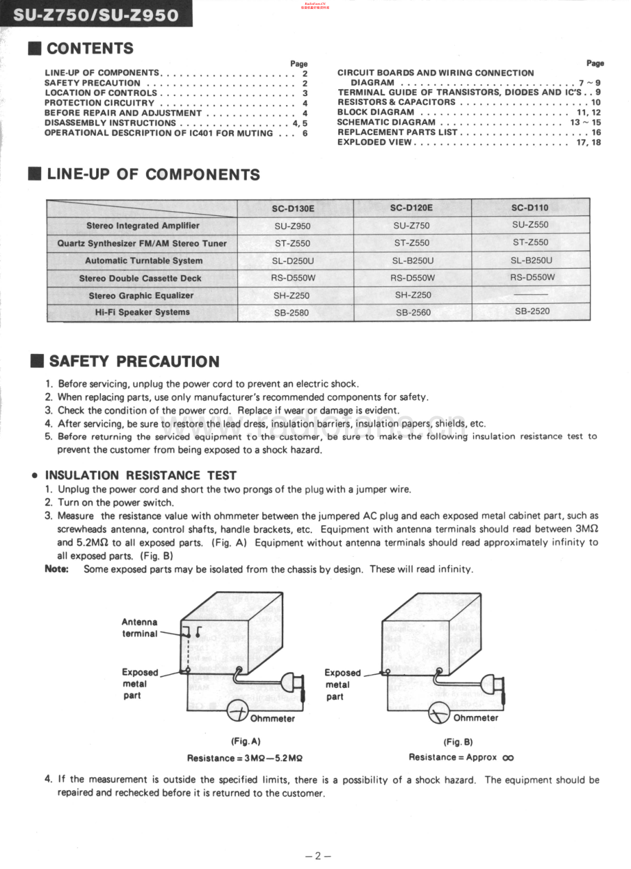 Technics-SUZ950-int-sm 维修电路原理图.pdf_第2页