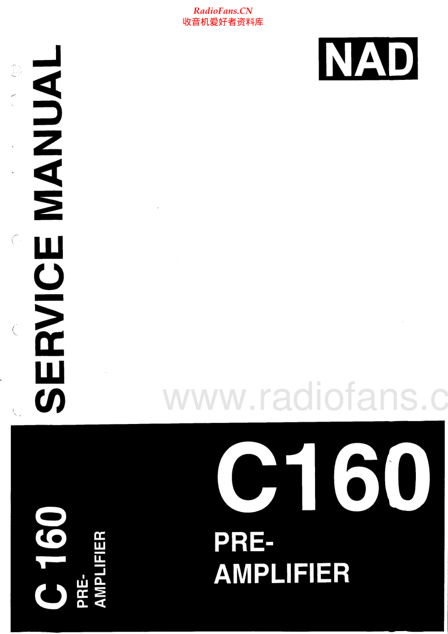NAD-C160-pre-sm 维修电路原理图.pdf_第1页