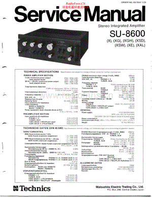 Technics-SU8600-int-sm(1) 维修电路原理图.pdf