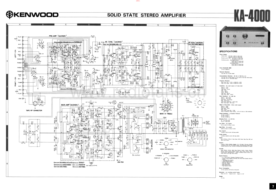 Kenwood-KA4000-int-sch 维修电路原理图.pdf_第1页