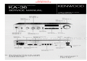 Kenwood-KA36-int-sm 维修电路原理图.pdf