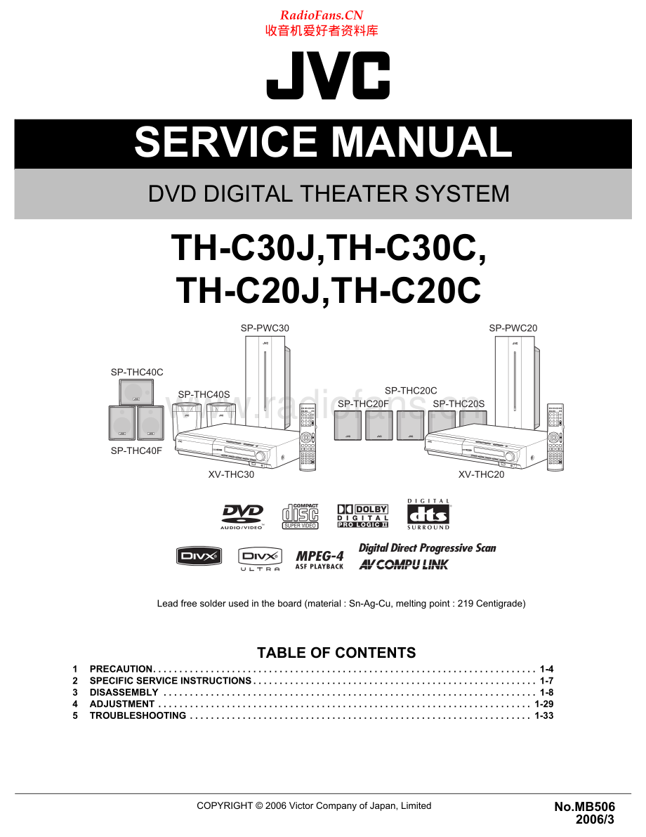 JVC-THC20-ddts-sm 维修电路原理图.pdf_第1页