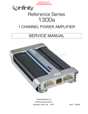 Infinity-1300A-pwr-sm 维修电路原理图.pdf