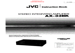 JVC-AX33BK-int-sm 维修电路原理图.pdf
