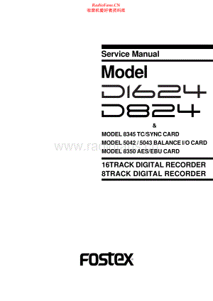 Fostex-D824-dr-sm维修电路原理图.pdf