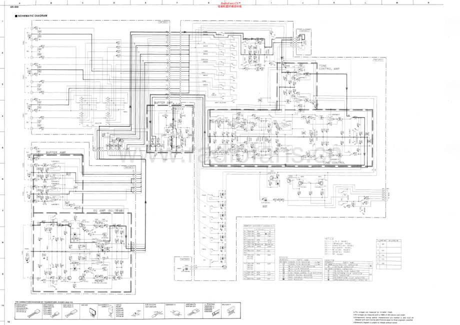 Yamaha-AX930-int-sch(1) 维修电路原理图.pdf_第2页