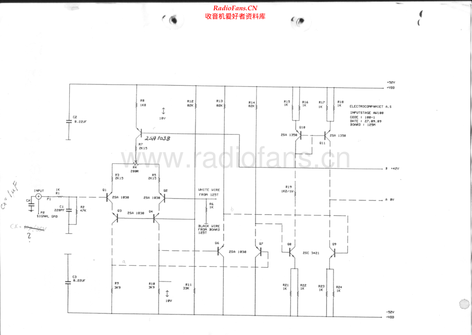Electrocompaniet-AW100-pwr-sch维修电路原理图.pdf_第1页