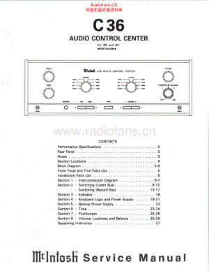 McIntosh-C36-pre-sm 维修电路原理图.pdf