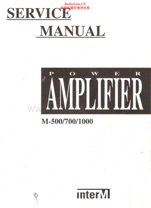 InterM-M700-pwr-sm 维修电路原理图.pdf
