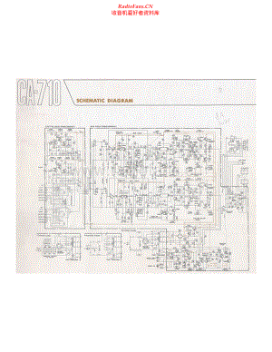 Yamaha-CA710-int-sch(1) 维修电路原理图.pdf