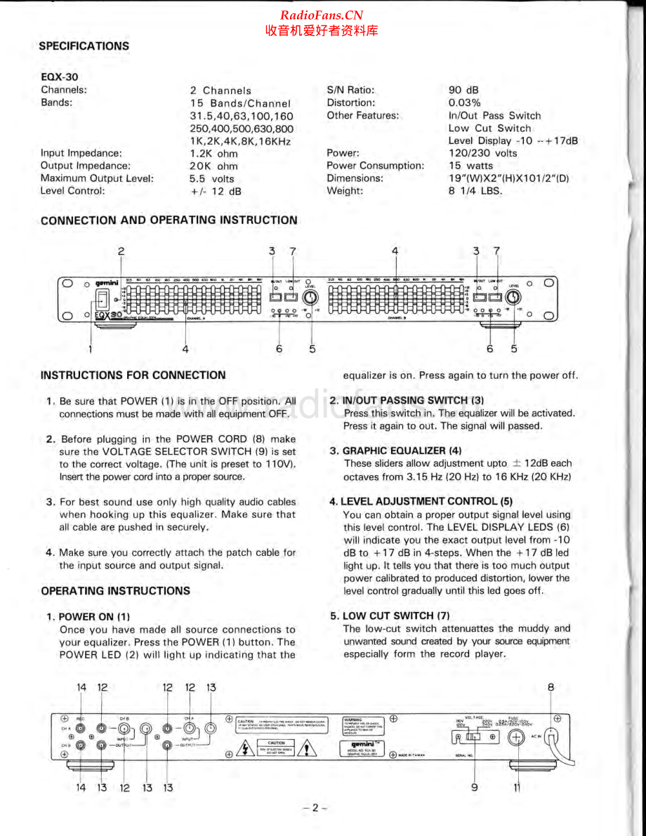 Gemini-EQX30-eq-sm维修电路原理图.pdf_第2页