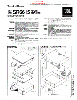JBL-SR6615-pwr-tm 维修电路原理图.pdf